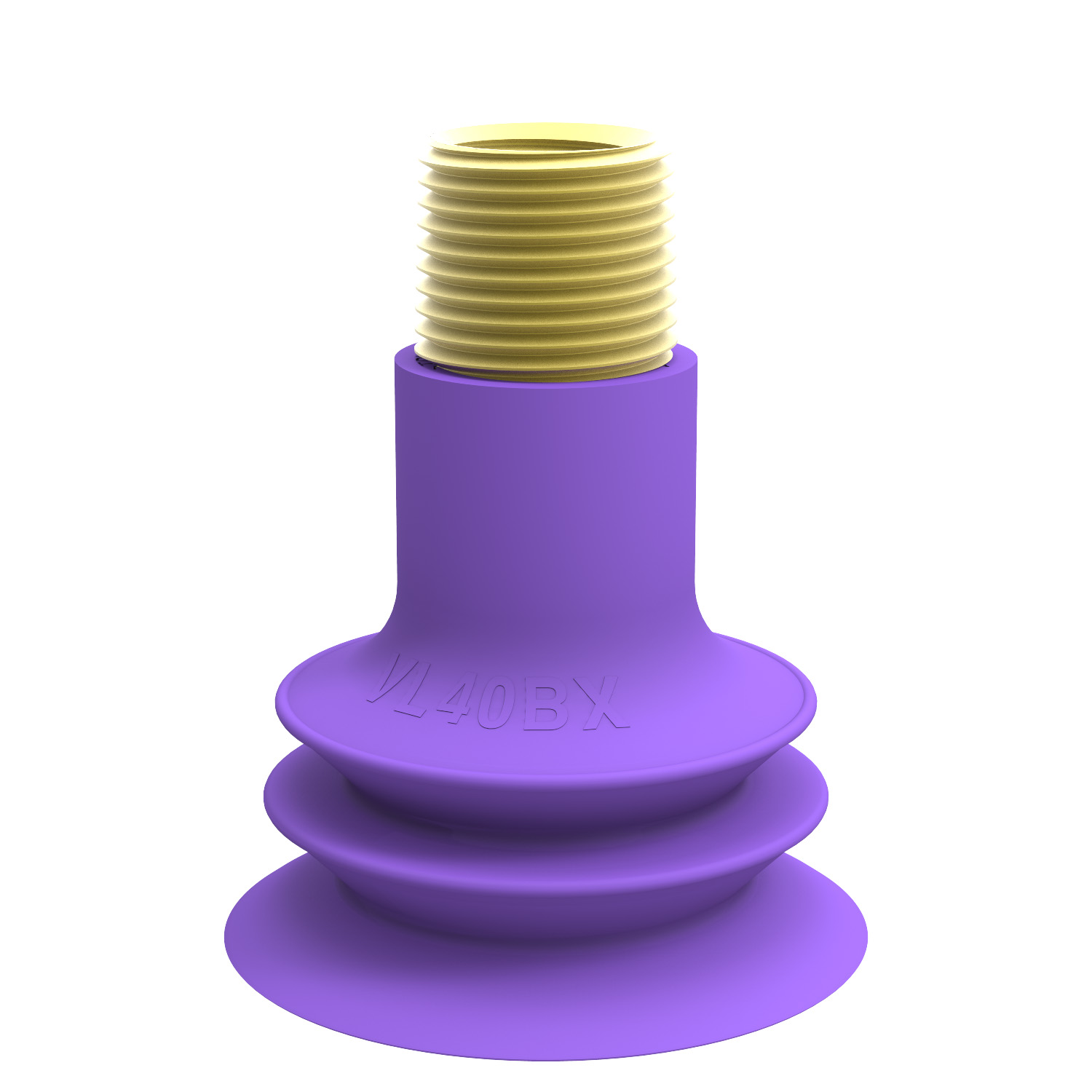 Piab Suction cup VL40BX, 3/8NPT-1/4NPSF