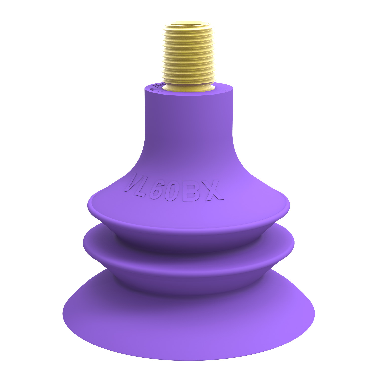 Piab Suction cup VL60BX, 1/4NPT-1/8NPSF