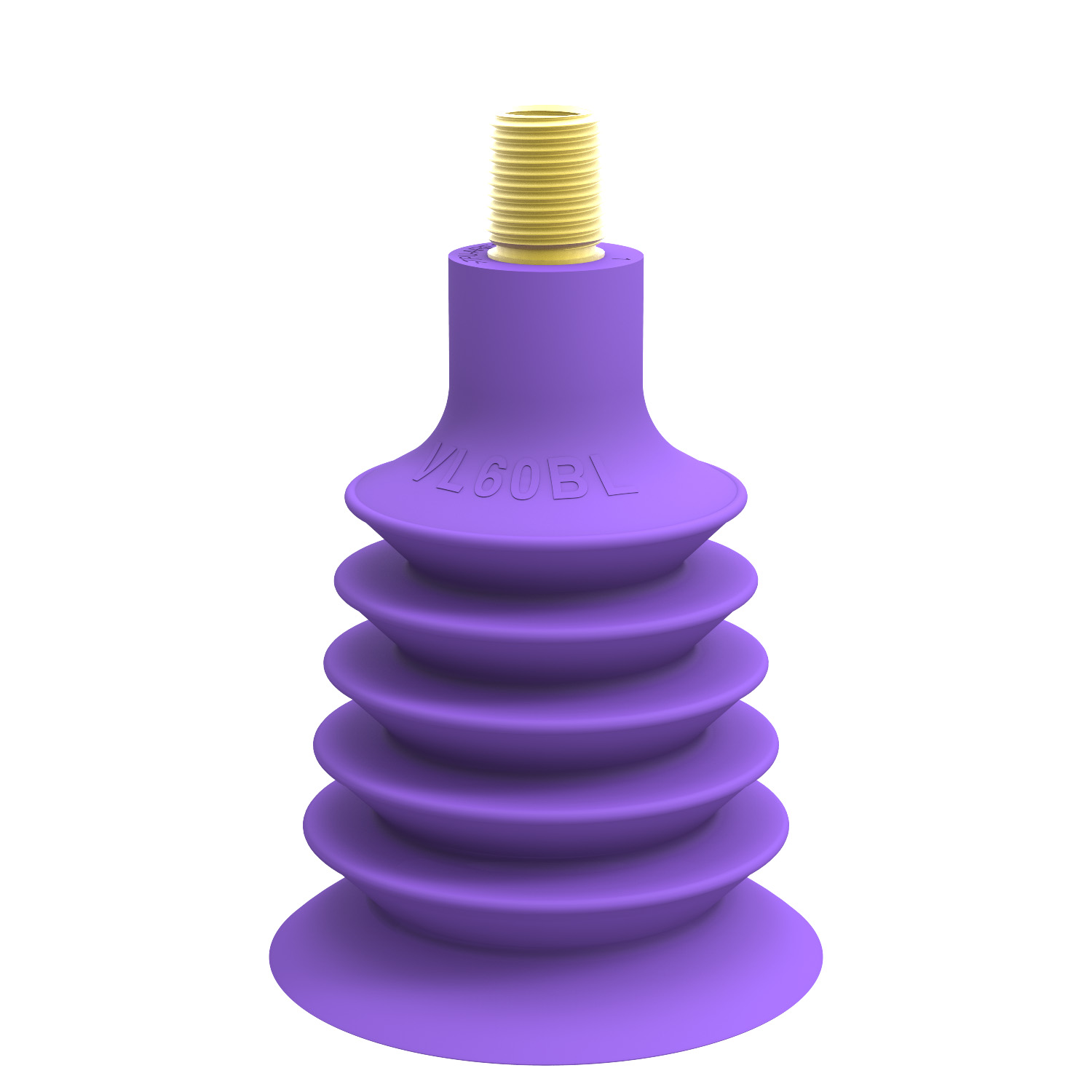 Piab Suction cup VL60BL, 1/4NPT-1/8NPSF