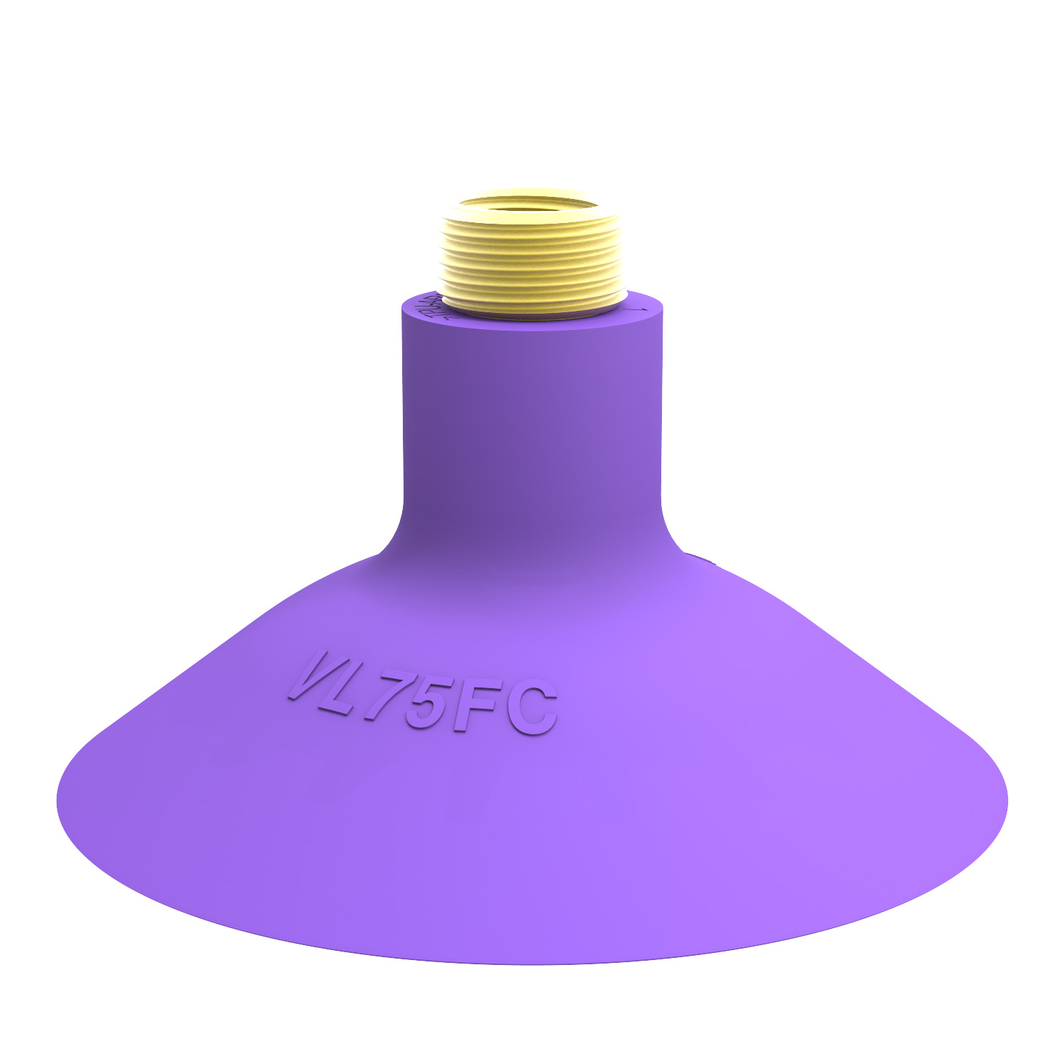 Piab Suction cup VL75FC, G3/8-G1/4