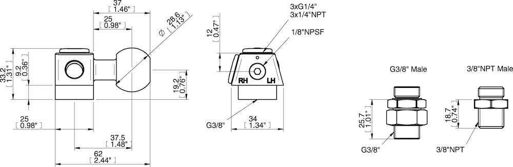 Piab 02.10.544 Robot End Of Arm Tooling (EOAT) components