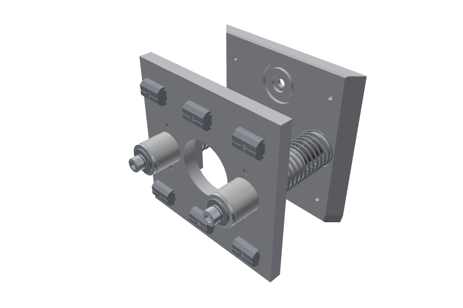 Piab GPG 1 Spring Loaded Quick Change Mounting Plate
