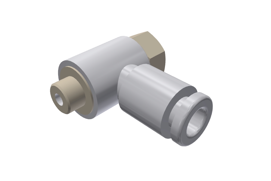 Piab VF04-M5-10 Universal Female Elbow