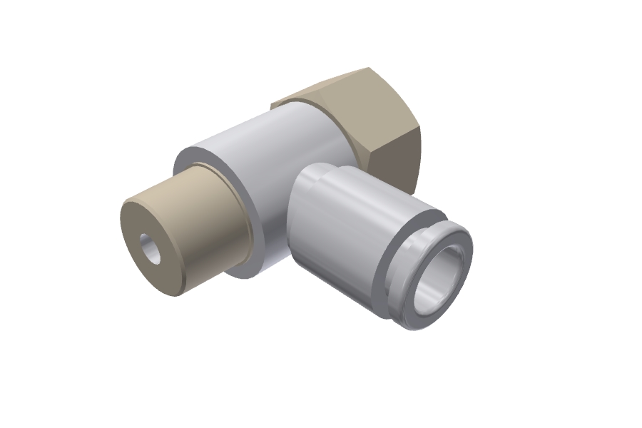 Piab VF06-01S-10 Universal Female Elbow