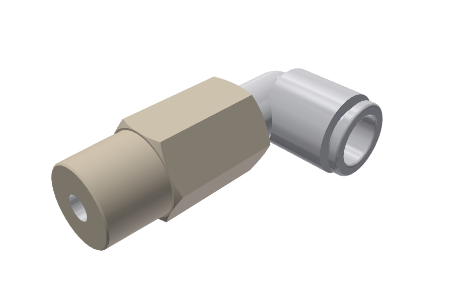 Piab W08-02S-10 Extended Male Elbow