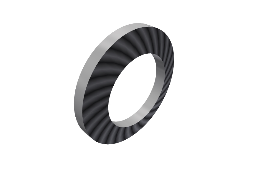 Piab M3 Ribbed Lockwasher (Bag of 25)