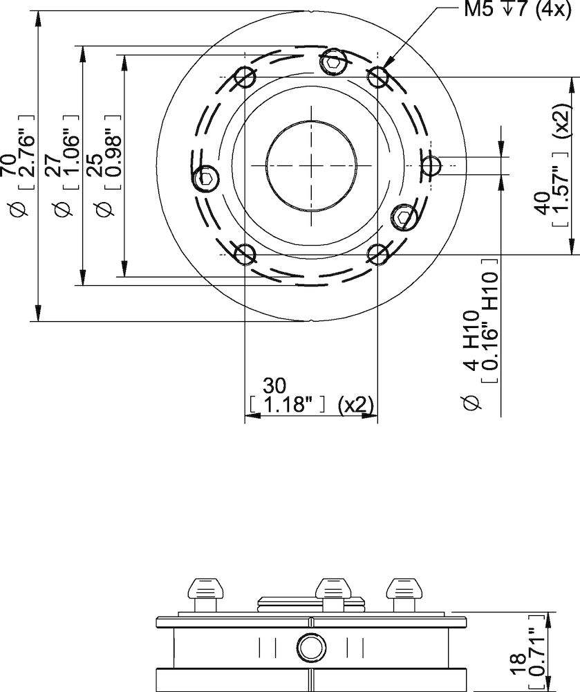 Piab piCOBOT® Tool Changer Tool Side
