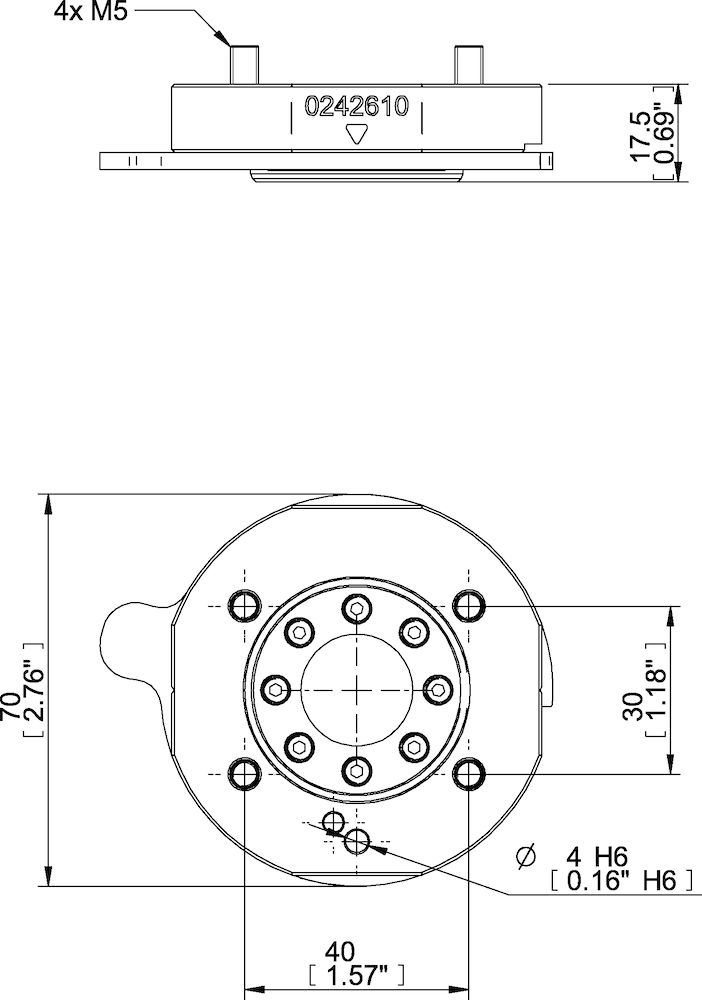 Piab piCOBOT® Tool Changer Pump Side