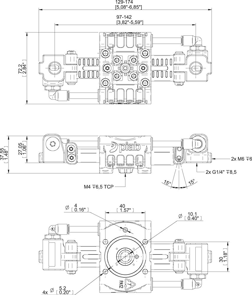 Piab 02.44.112 Robot and Cobot gripping solutions