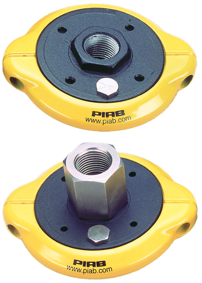 Piab Fitting 110 G3/8 female, clamp ring with mesh filter