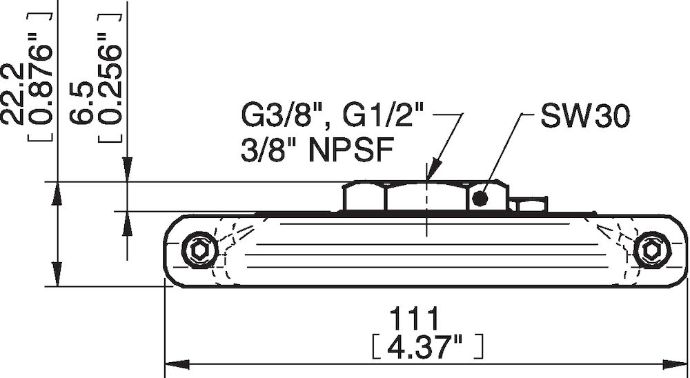 Piab Fitting 110 G3/8 female, clamp ring with mesh filter