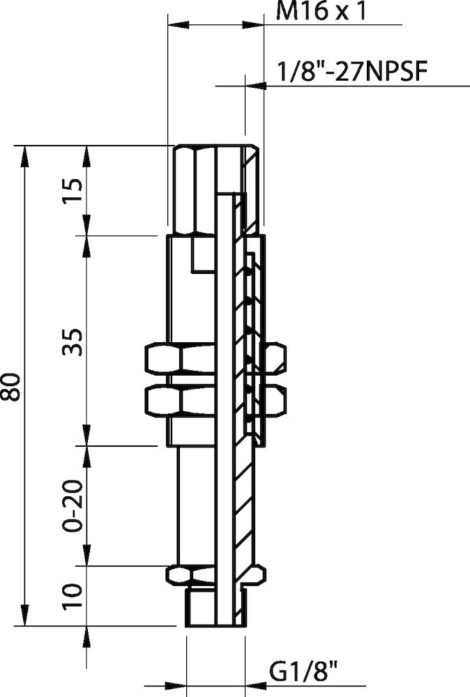 Piab Level compensator G1/8