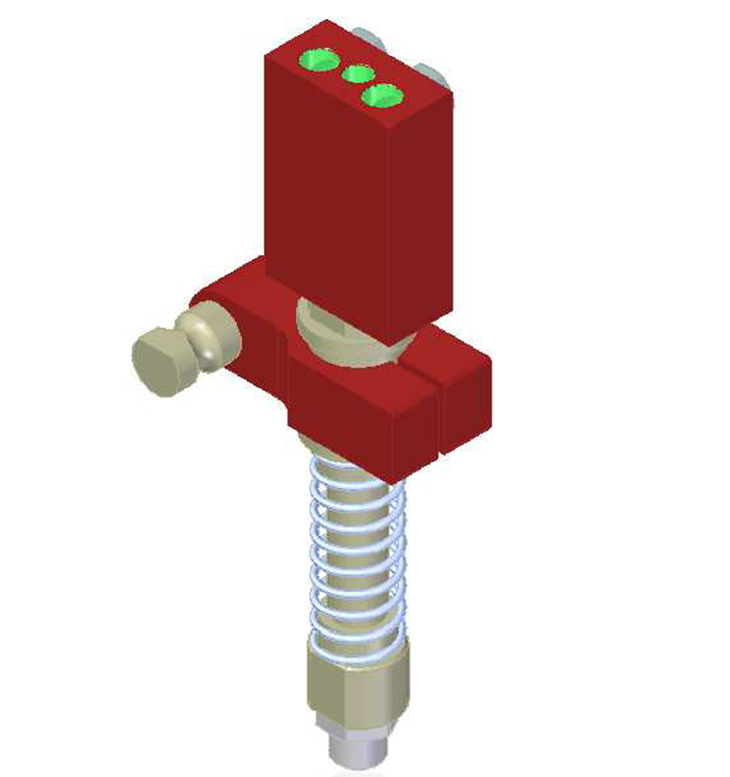 Piab Vacuum Check Valve VT-1H with level compensator, NPT threads, Lock pin 19, Left hand connection