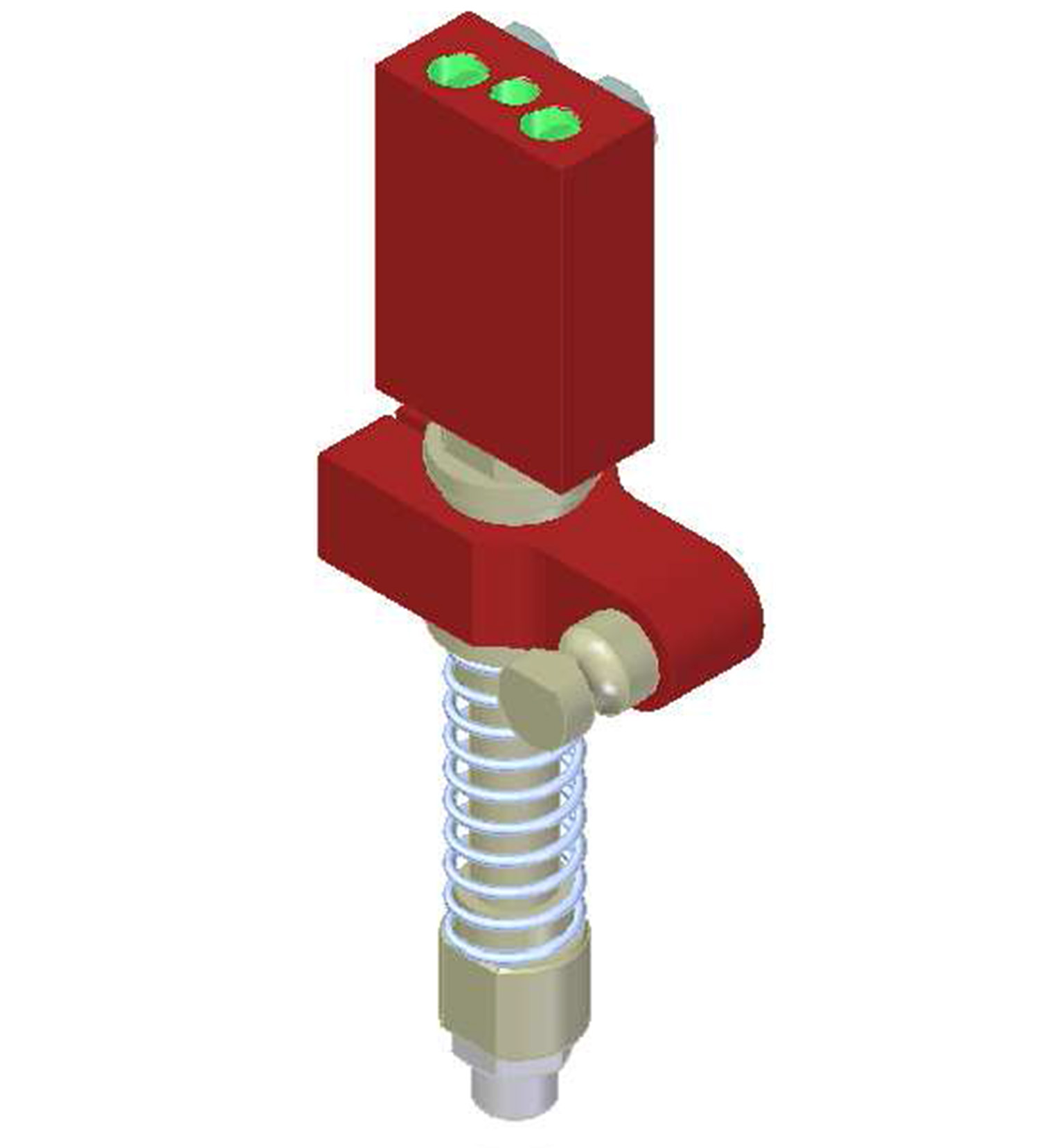 Piab Vacuum Check Valve VT-1H with level compensator, NPT threads, Lock pin 19, Right hand connectio