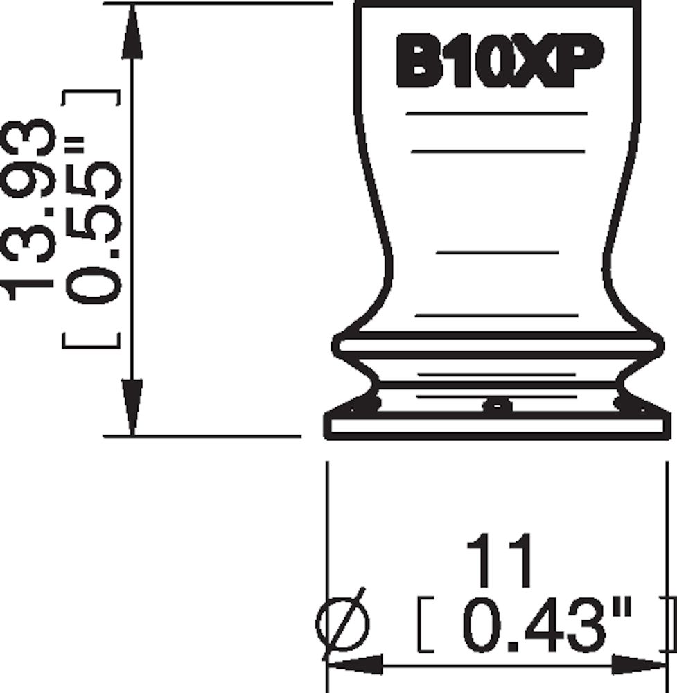 Piab Suction cup B10XP Polyurethane 60