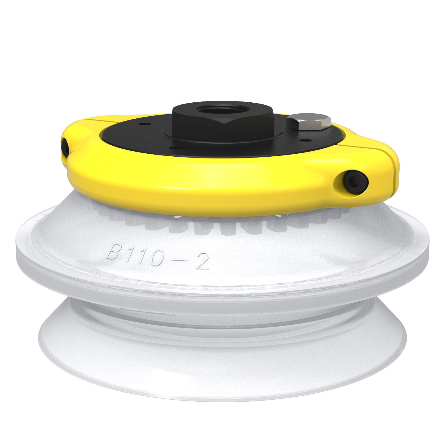 Piab B110-2.21.11NB / 0200535 Suction cup B110-2 Silicone FCM, 3/8"NPSF female, with mesh filter