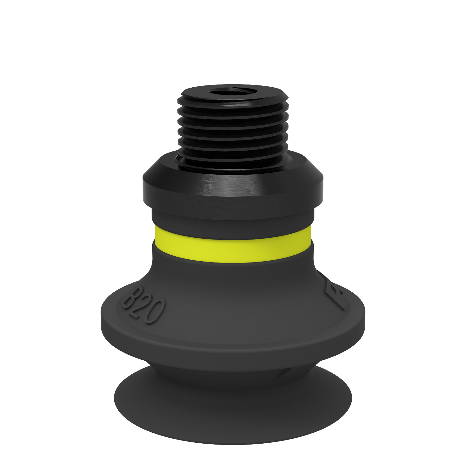 Piab Suction cup B20 Chloroprene, G1/8 male/M5 female, PA