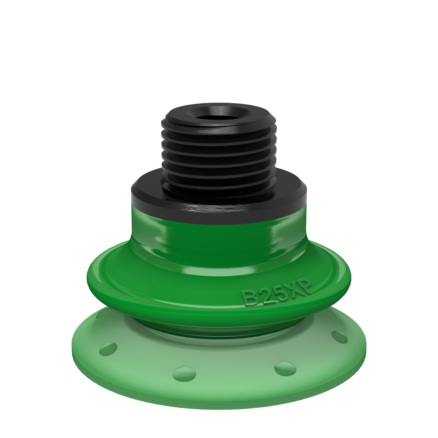 Piab Suction cup B25XP Polyurethane 60, G1/8 male / M5 female with mesh filter