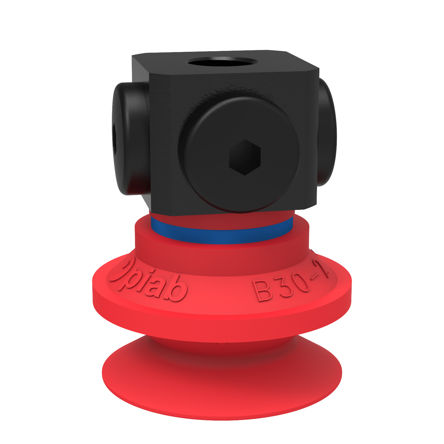 Piab Suction cup B30-2 Silicone, 5x1/8 NPSF female