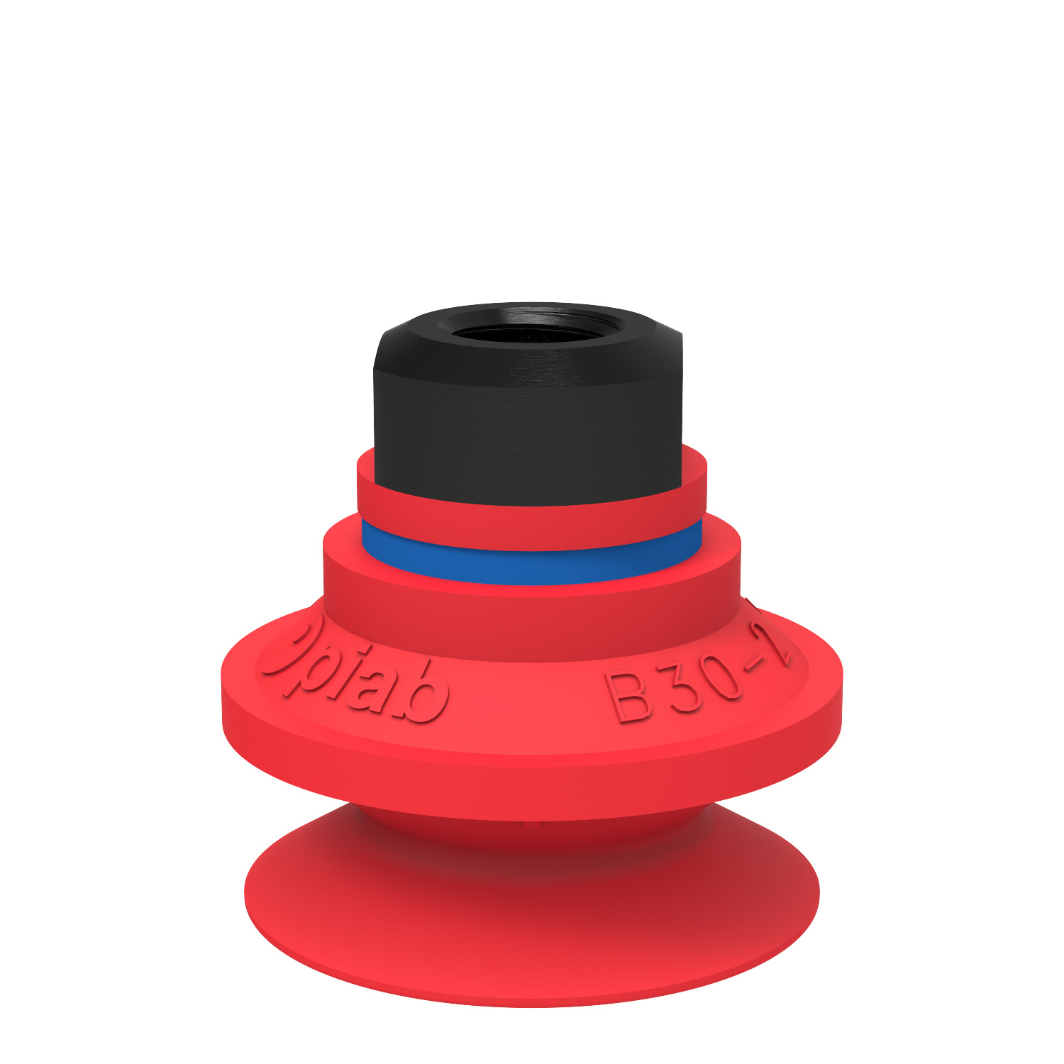 Piab Suction cup B30-2 Silicone, 1/8 NPSF female, with mesh filter