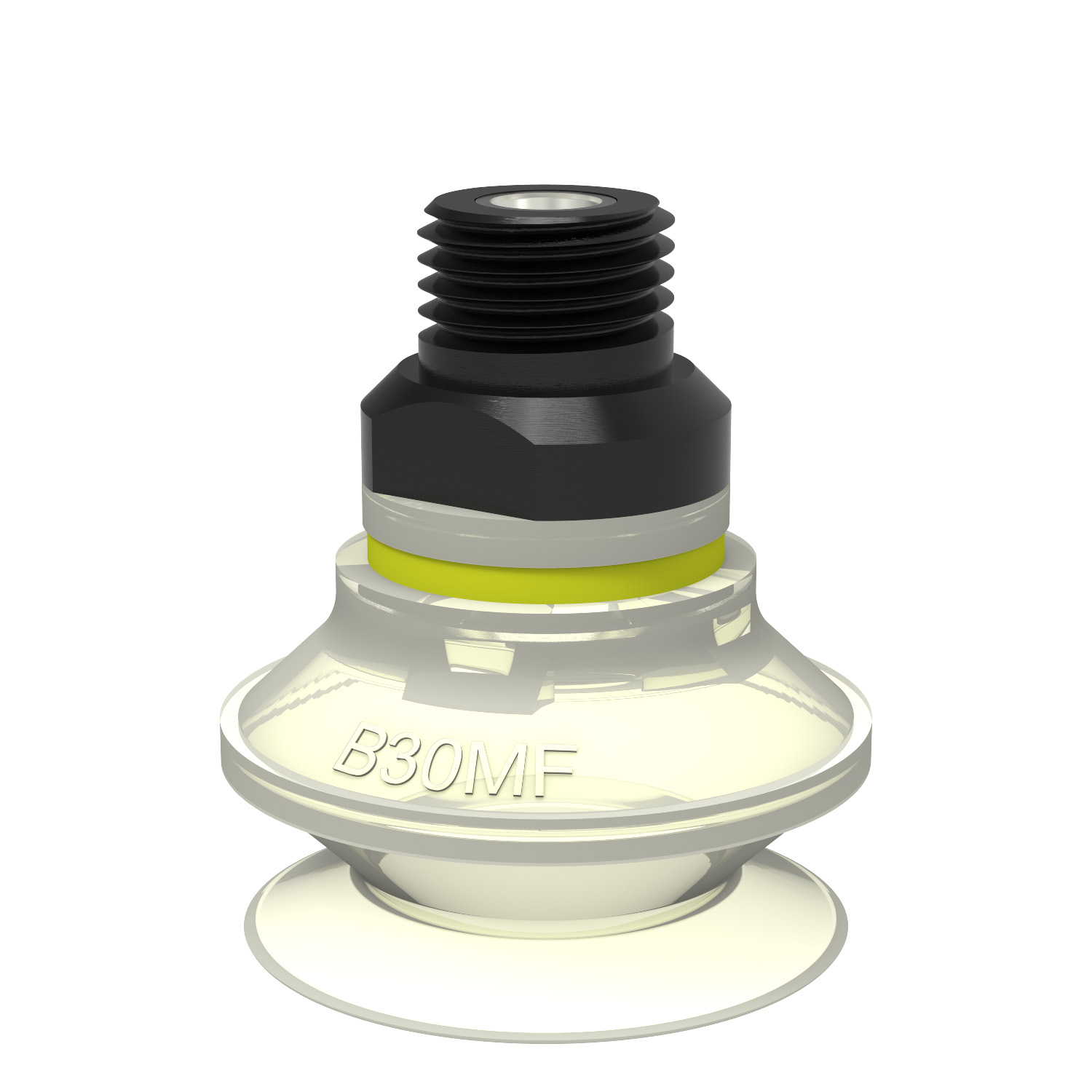 Piab Suction cup B30MF Thermoelastic polyurethane, 1/4 NPT male, with mesh filter