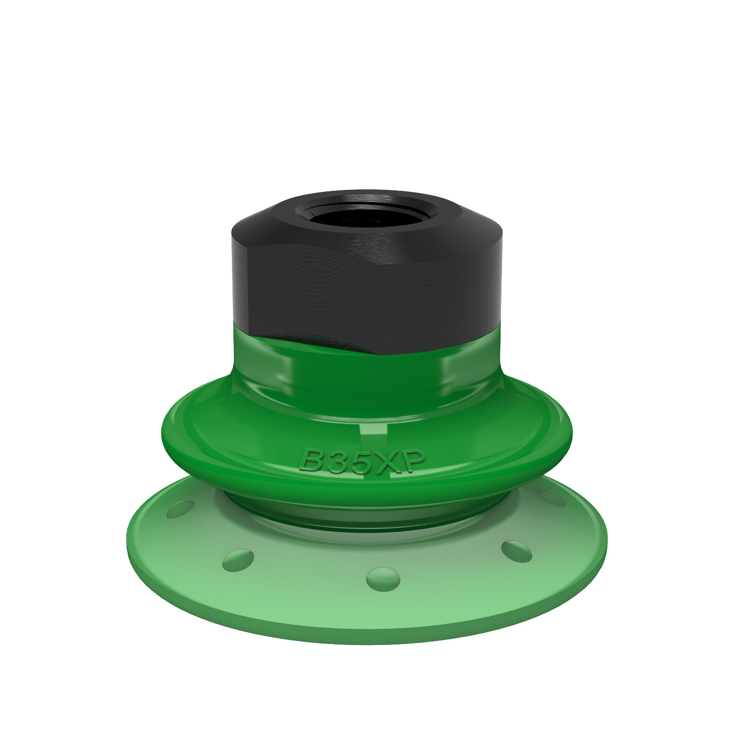 Piab Suction cup B35XP Polyurethane 60, 1/8 NPSF female, with mesh filter