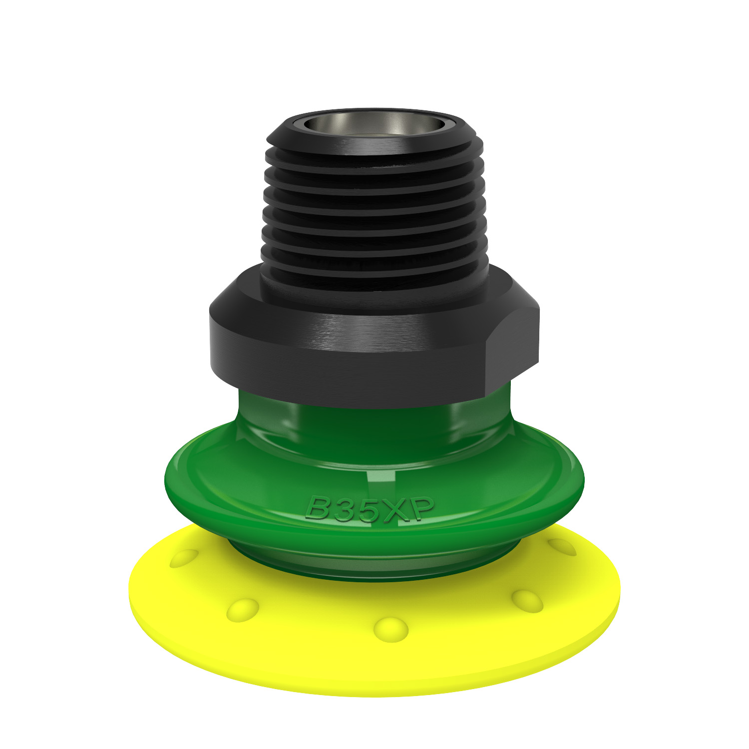 Piab Suction cup B35XP Polyurethane 30/60, 3/8 NPT male with mesh filter