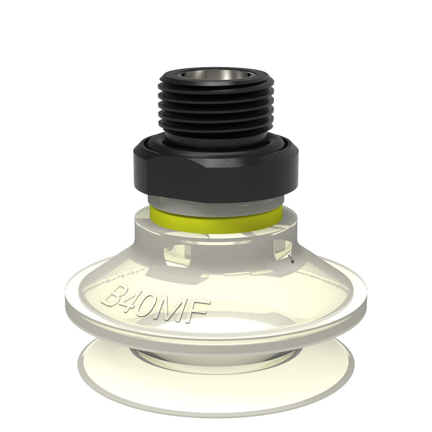 Piab Suction cup B40MF Thermoelastic polyurethane, G3/8 male, with mesh filter