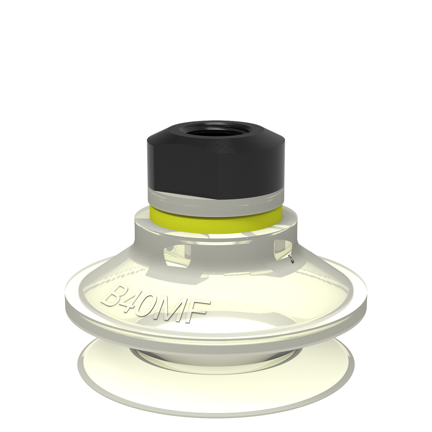 Piab Suction cup B40MF Thermoelastic polyurethane, 1/8 NPSF female, with mesh filter