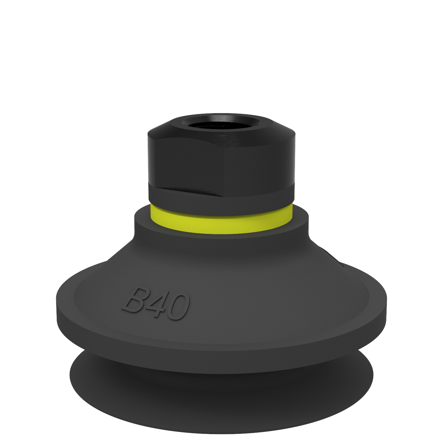 Piab Suction cup B40 Chloroprene, 1/8 NPSF female