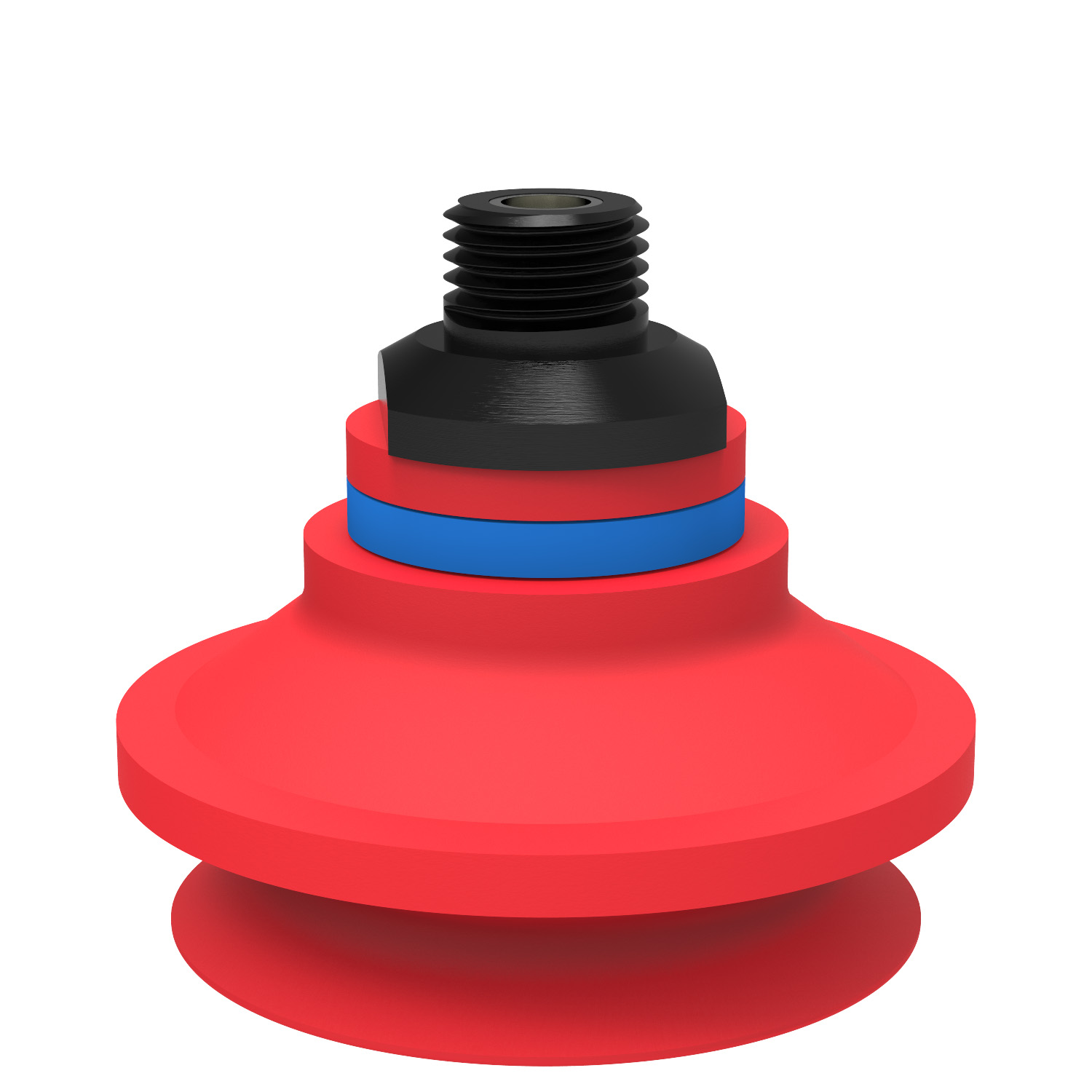 Piab Suction cup B50-2 Silicone, 1/4 NPT male, with mesh filter