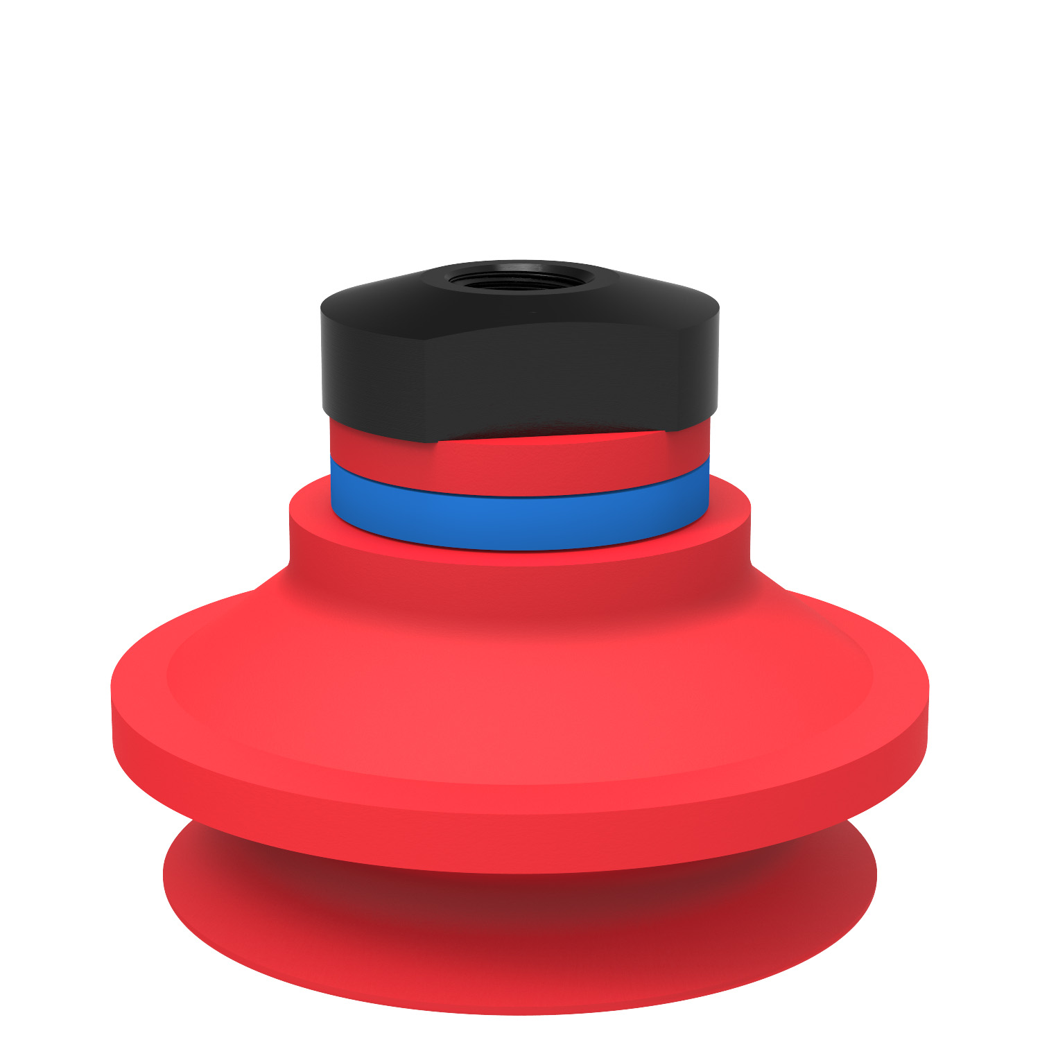 Piab Suction cup B50-2 Silicone with filter, 1/8 NPSF female, with mesh filter