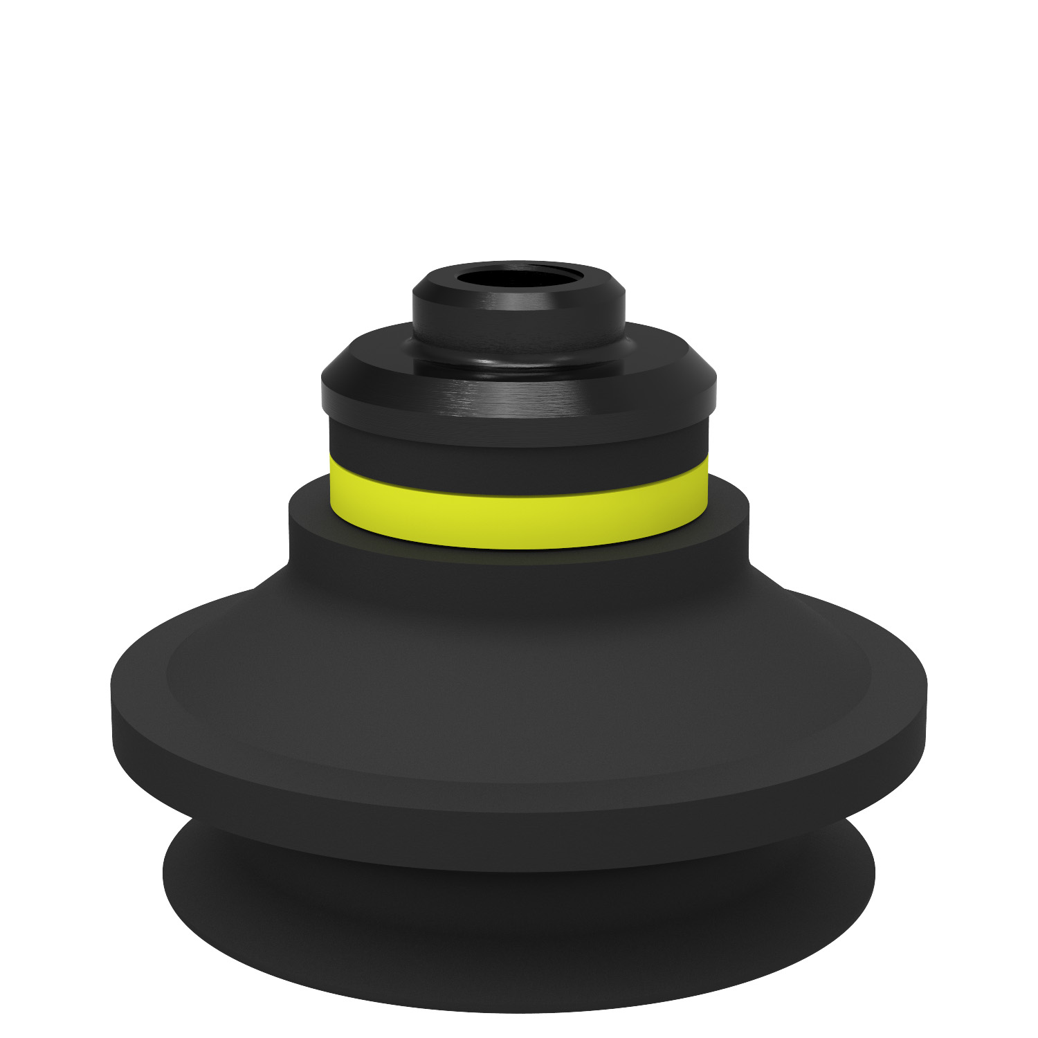 Piab Suction cup B50-2 Nitrile-PVC with filter, 1/8 NPSF female, PA