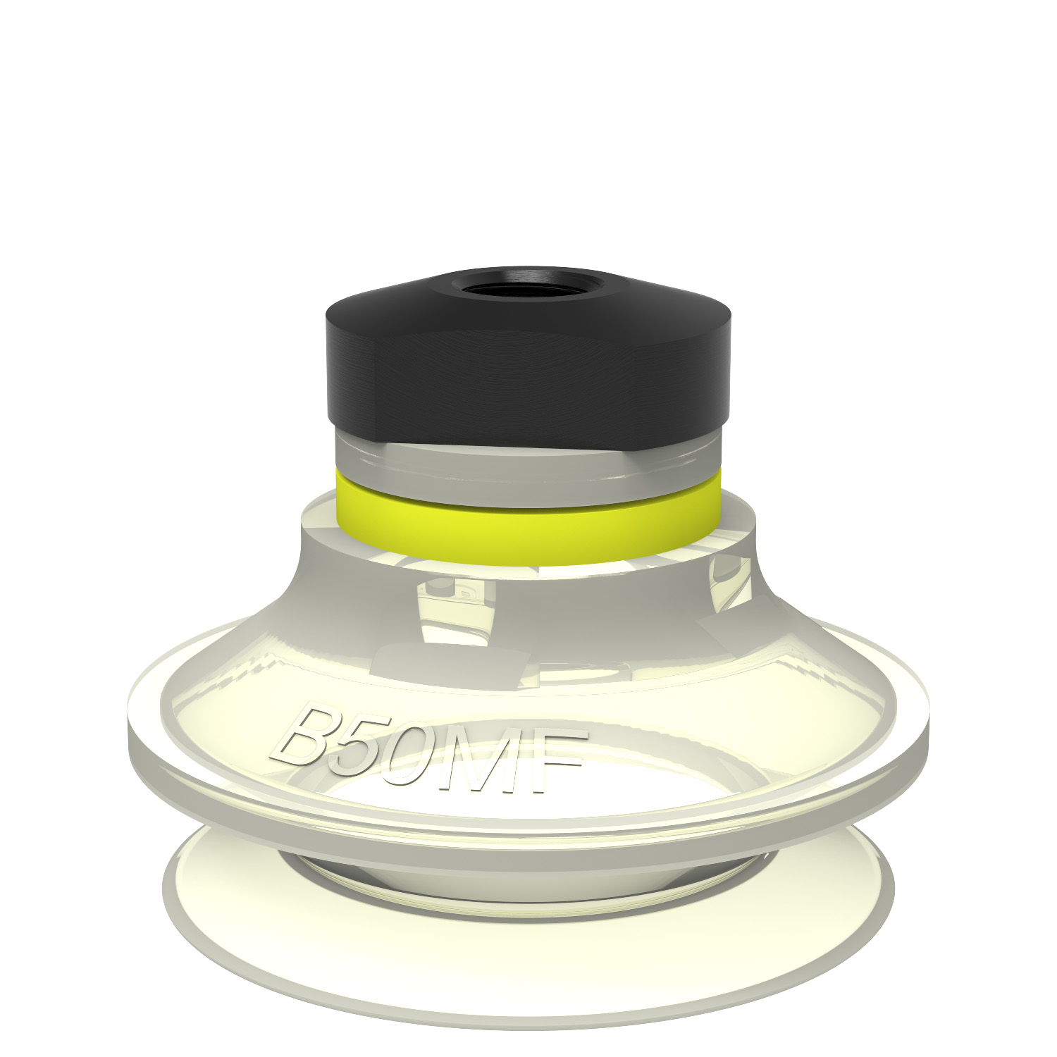 Piab Suction cup B50MF Thermoelastic polyurethane, 1/8 NPSF female, with mesh filter
