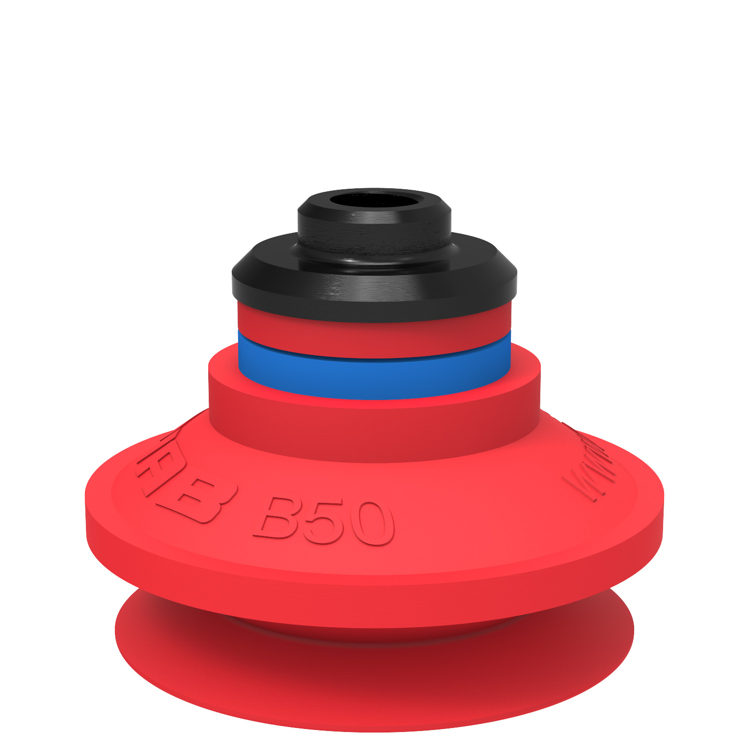 Piab B50.20.05CA / 3150028SA Suction cup B50 Silicone, 1/8” NPSF female, PA