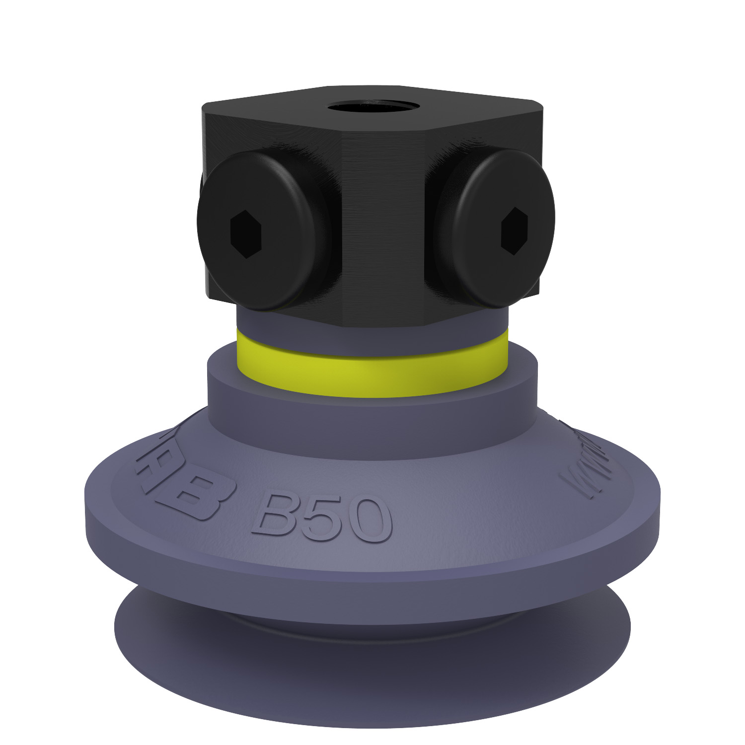 Piab B50.37.05AF / 9908789 Suction cup B50 HNBR, 5x1/8" NPSF female