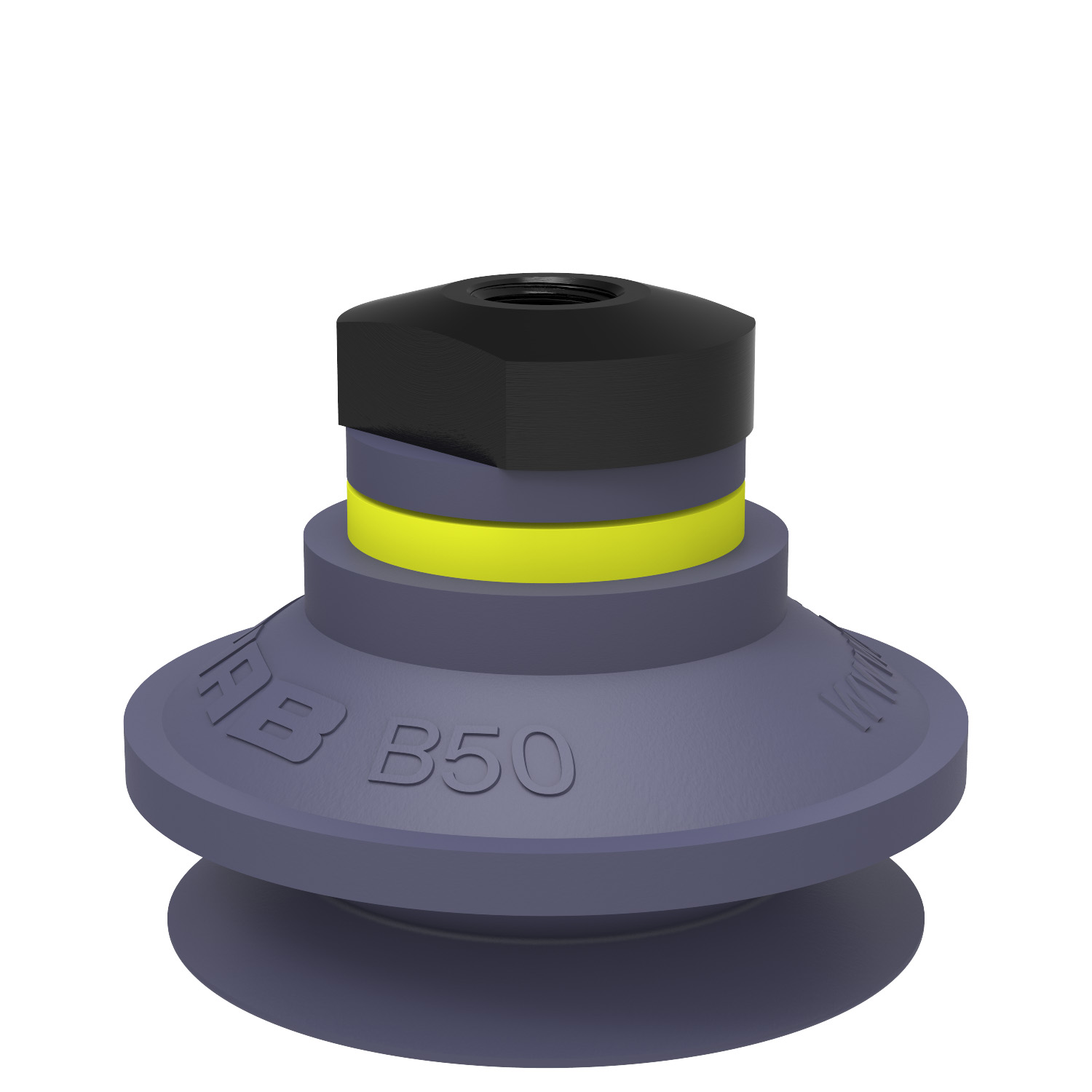 Piab Suction cup B50 HNBR, 1/8 NPSF female, with mesh filter