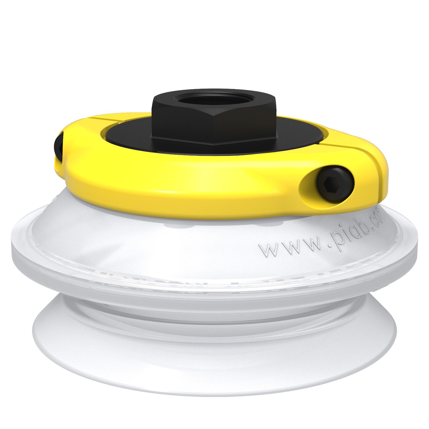 Piab B75-2.21.07NE / 0200532 Suction cup B75-2 Silicone FCM, 3/8" NPSF female, with mesh filter