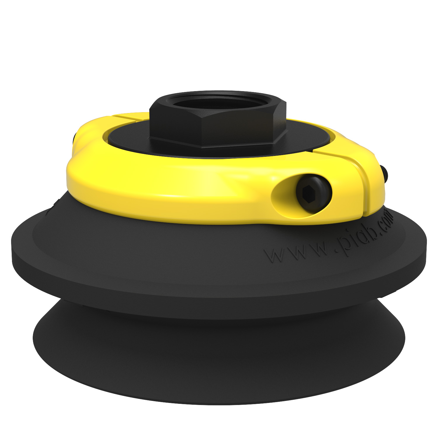 Piab Suction cup B75-2 Nitrile-PVC with filter, G1/2 female, with mesh filter