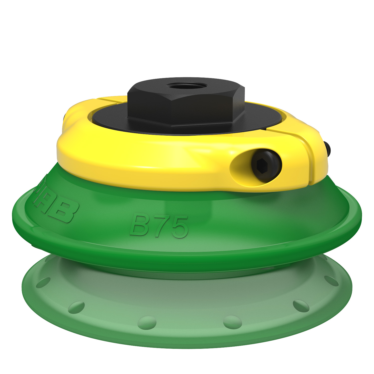 Piab Suction cup B75P Polyurethane 60, 1/8 NPSF female, with mesh filter