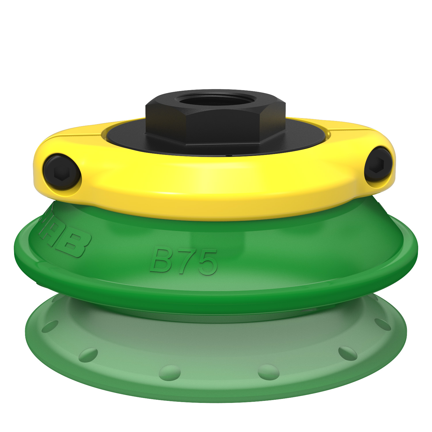 Piab Suction cup B75P Polyurethane 60, G3/8 female, with mesh filter