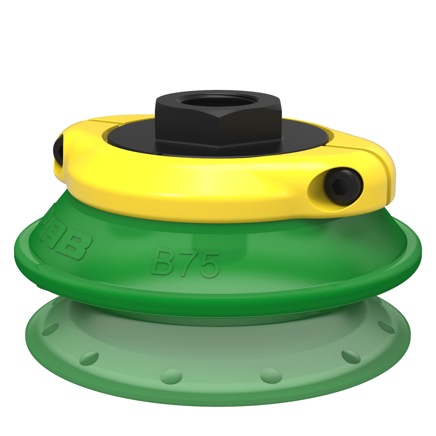 Piab Suction cup B75P Polyurethane 60, 3/8 NPSF female, with mesh filter