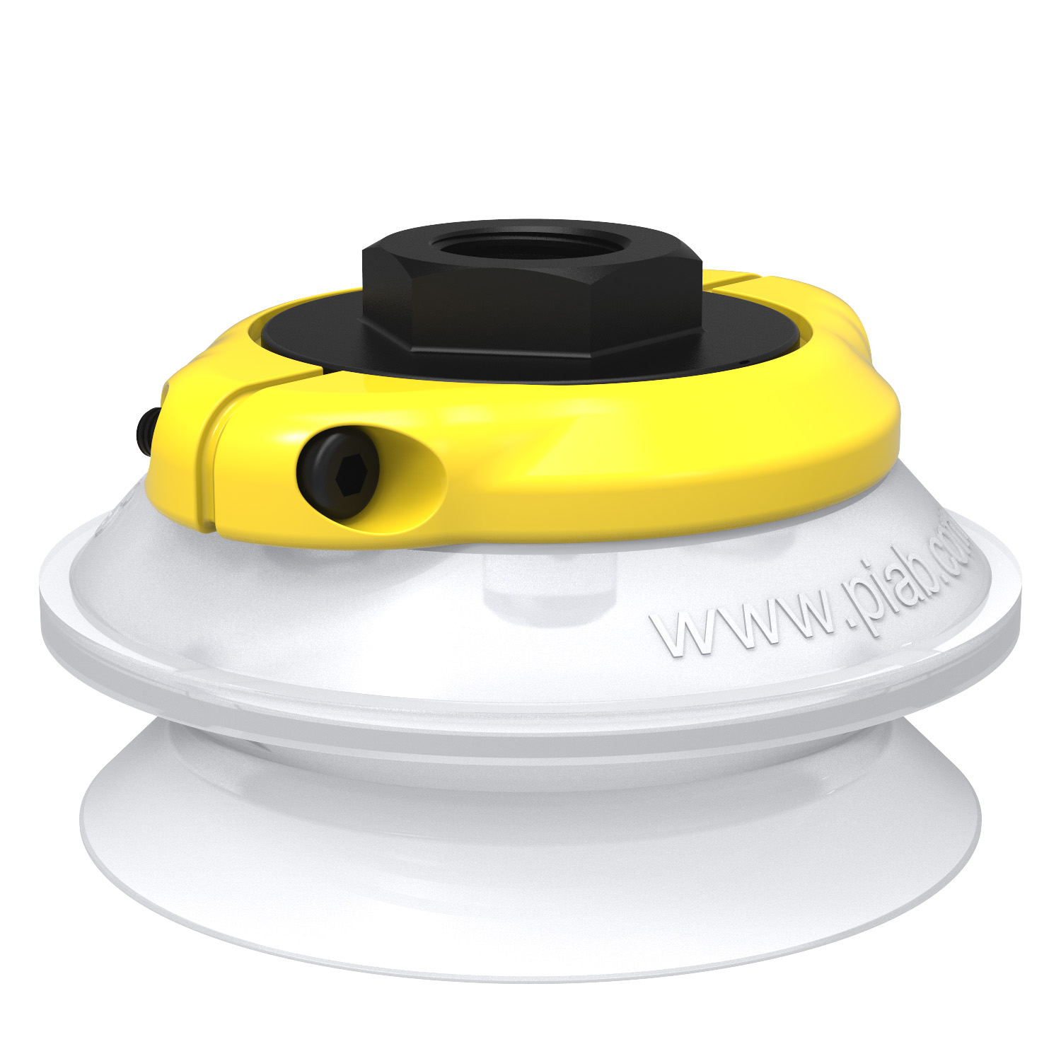 Piab B75.21.07NE / 0200547 Suction cup B75 Silicone FCM, 3/8" NPSF female, with mesh filter