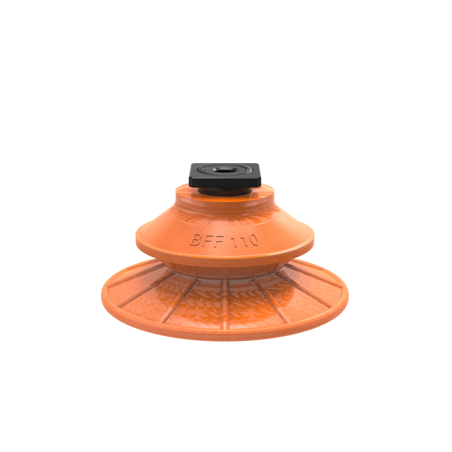 Piab Suction cup BFF110P Polyurethane 55/60 T-slot with mesh filter