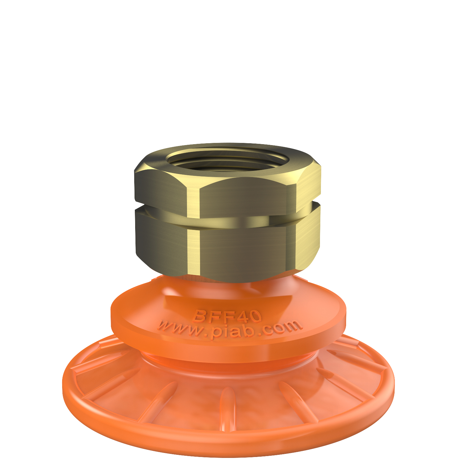 Piab Suction cup BFF40P Polyurethane 55/60, 3/8 NPT female