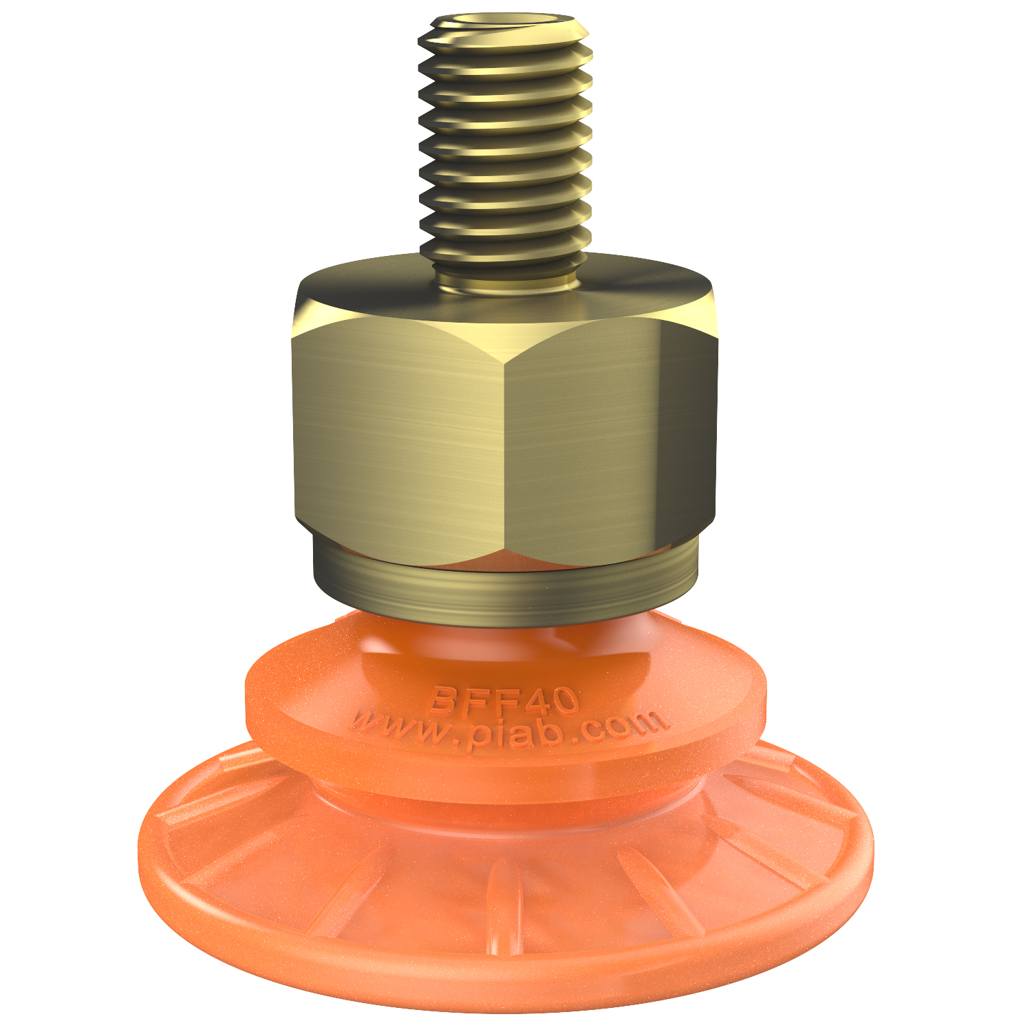 Piab Suction cup BFF40P Polyurethane 55/60, M10x1.5 male