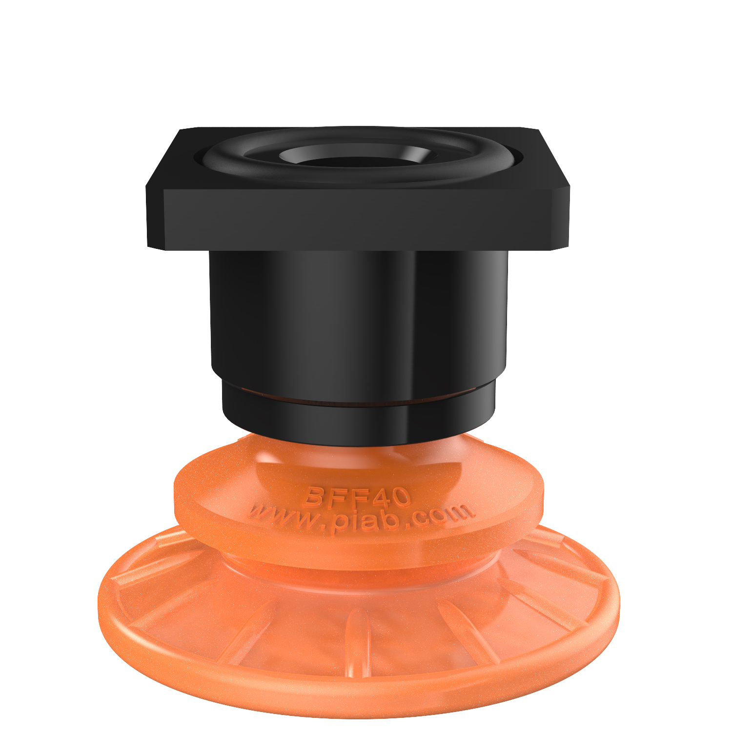 Piab Suction cup BFF40P Polyurethane 55/60, T-slot, with mesh filter