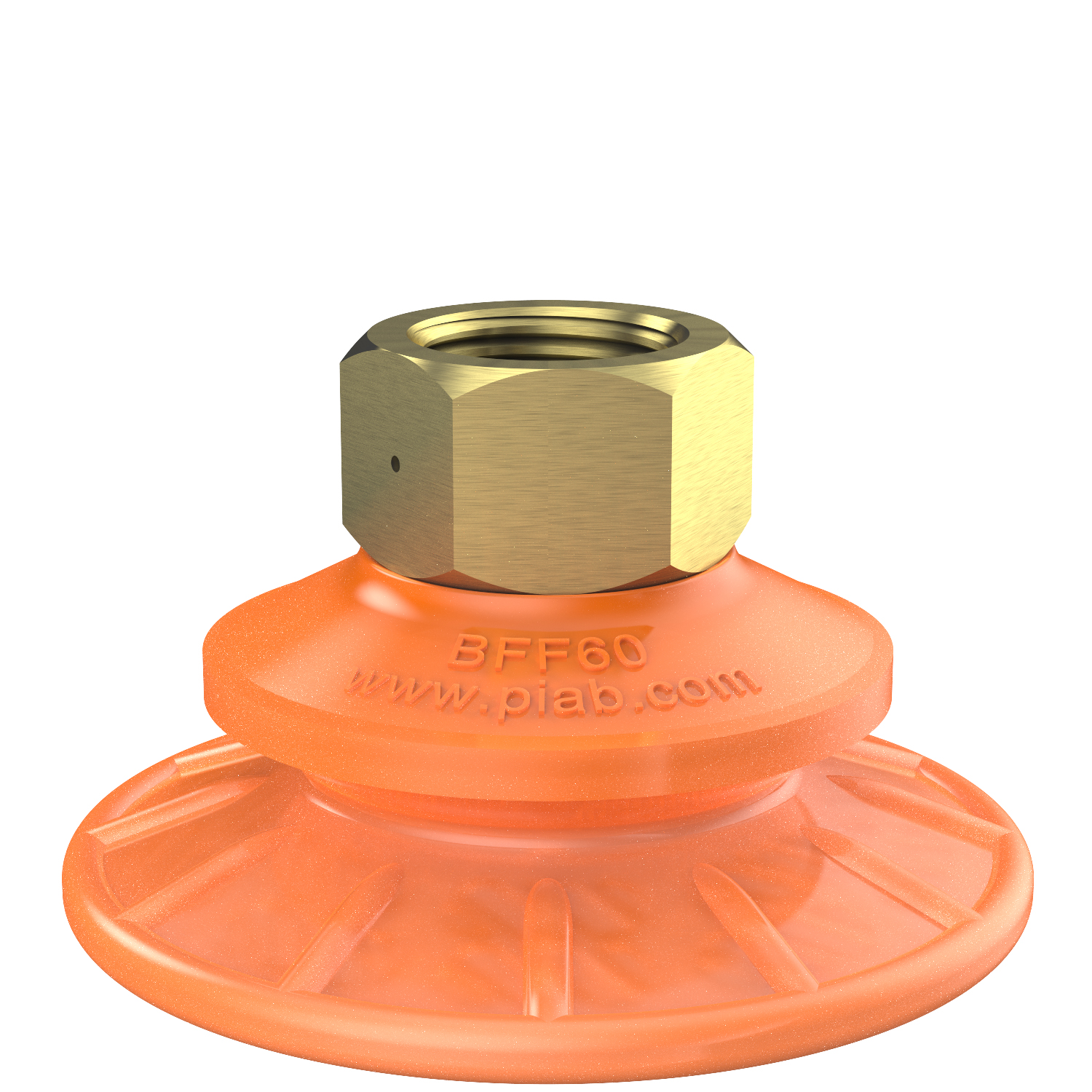 Piab Suction cup BFF60P Polyurethane 55/60, G3/8 female