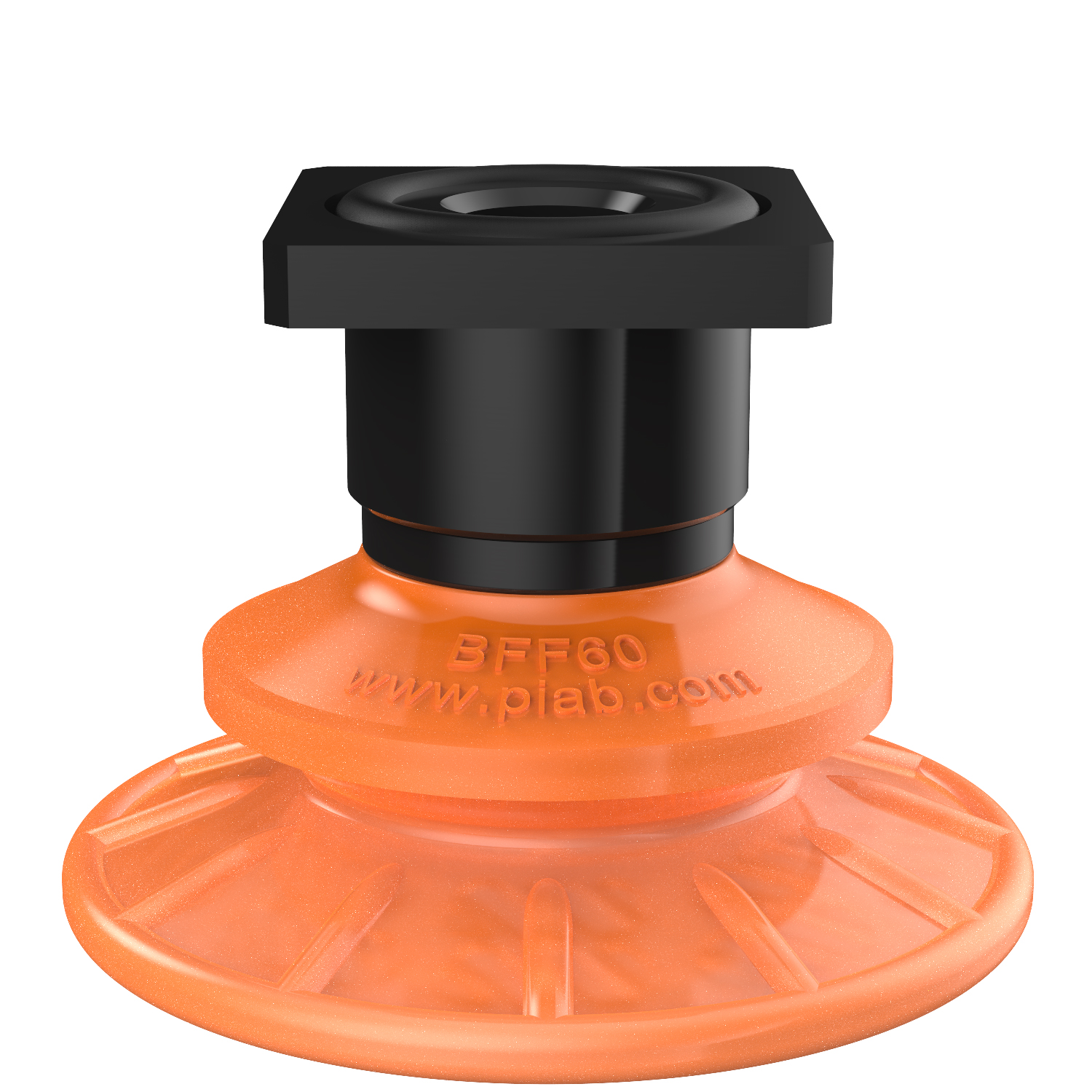 Piab Suction cup BFF60P Polyurethane 55/60, T-slot, with mesh filter