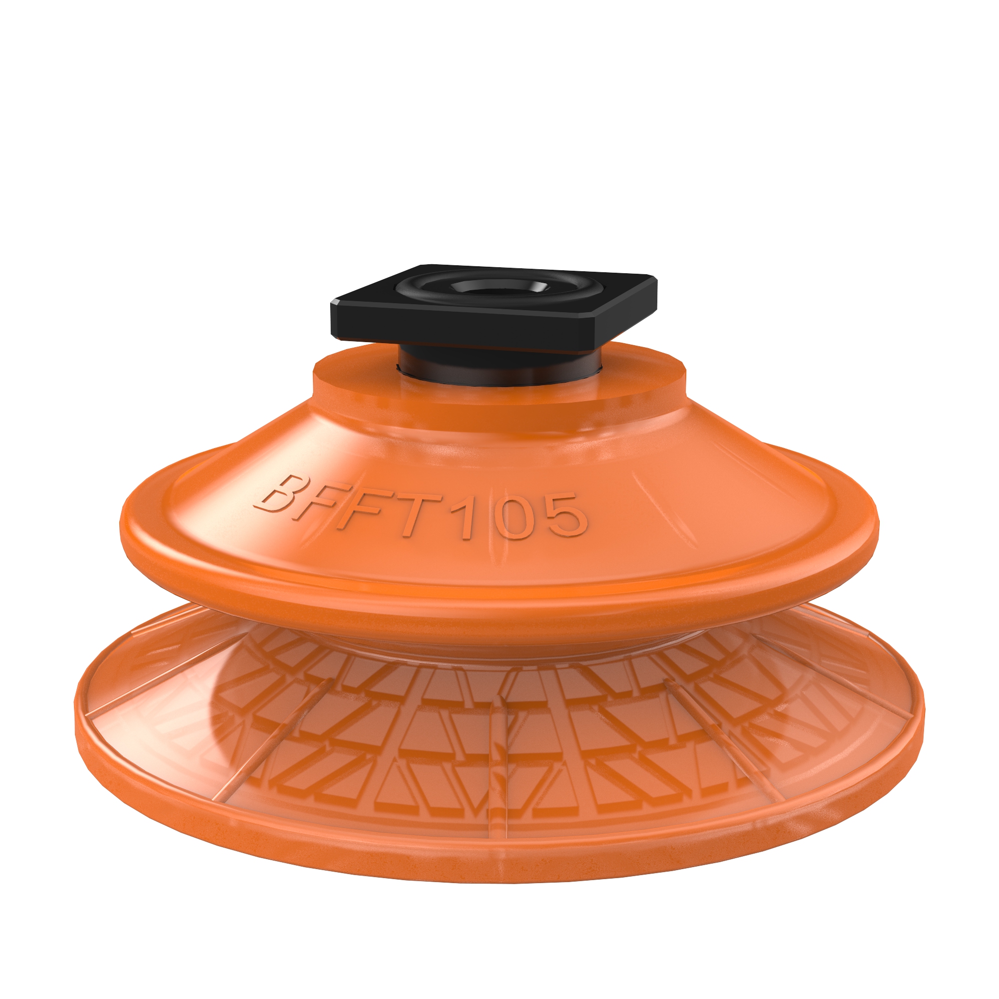 Piab Suction cup BFFT105P Polyurethane 60/60/30, T-slot with mesh filter